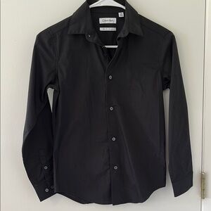 Calvin Klein Boy’s Charcoal Dress Shirt Like New!